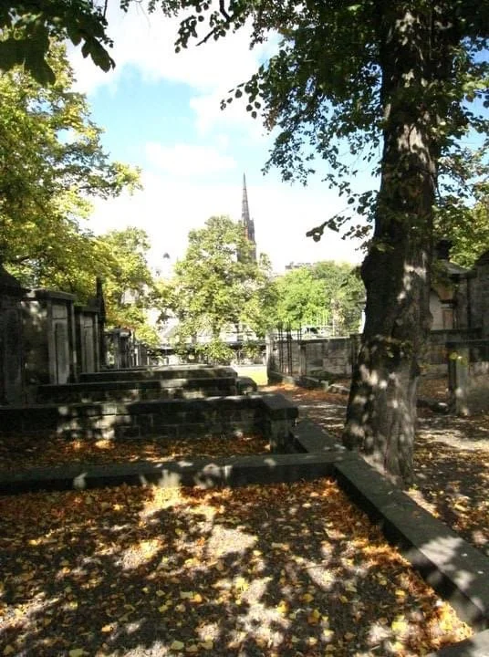 The grounds at Greyfriars Kirkyard