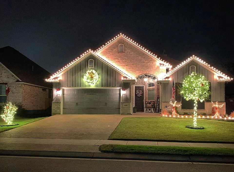 Christmas Lights In College Station 