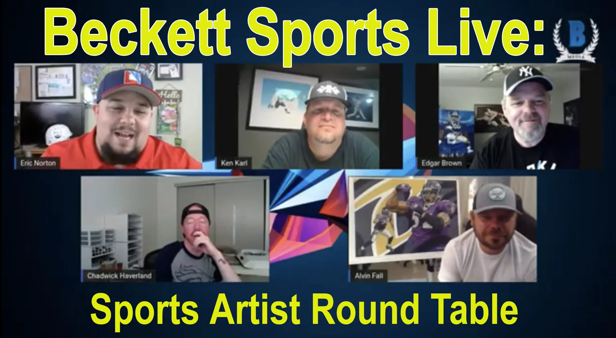 Beckett Live Sports Artist Round Table