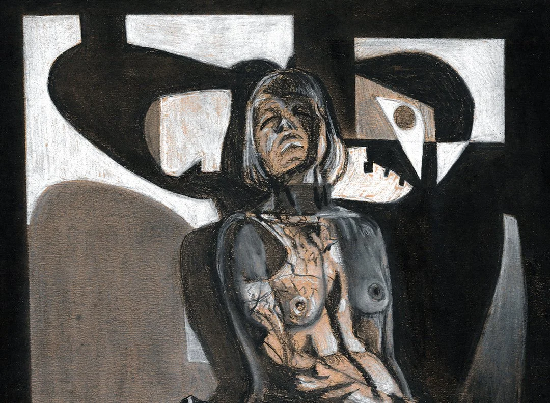 "Abstract Nude" Figure Drawing