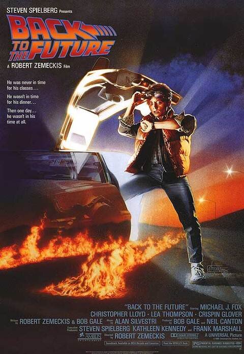 Back to the Future (dir: Robert Zemeckis), 1985.