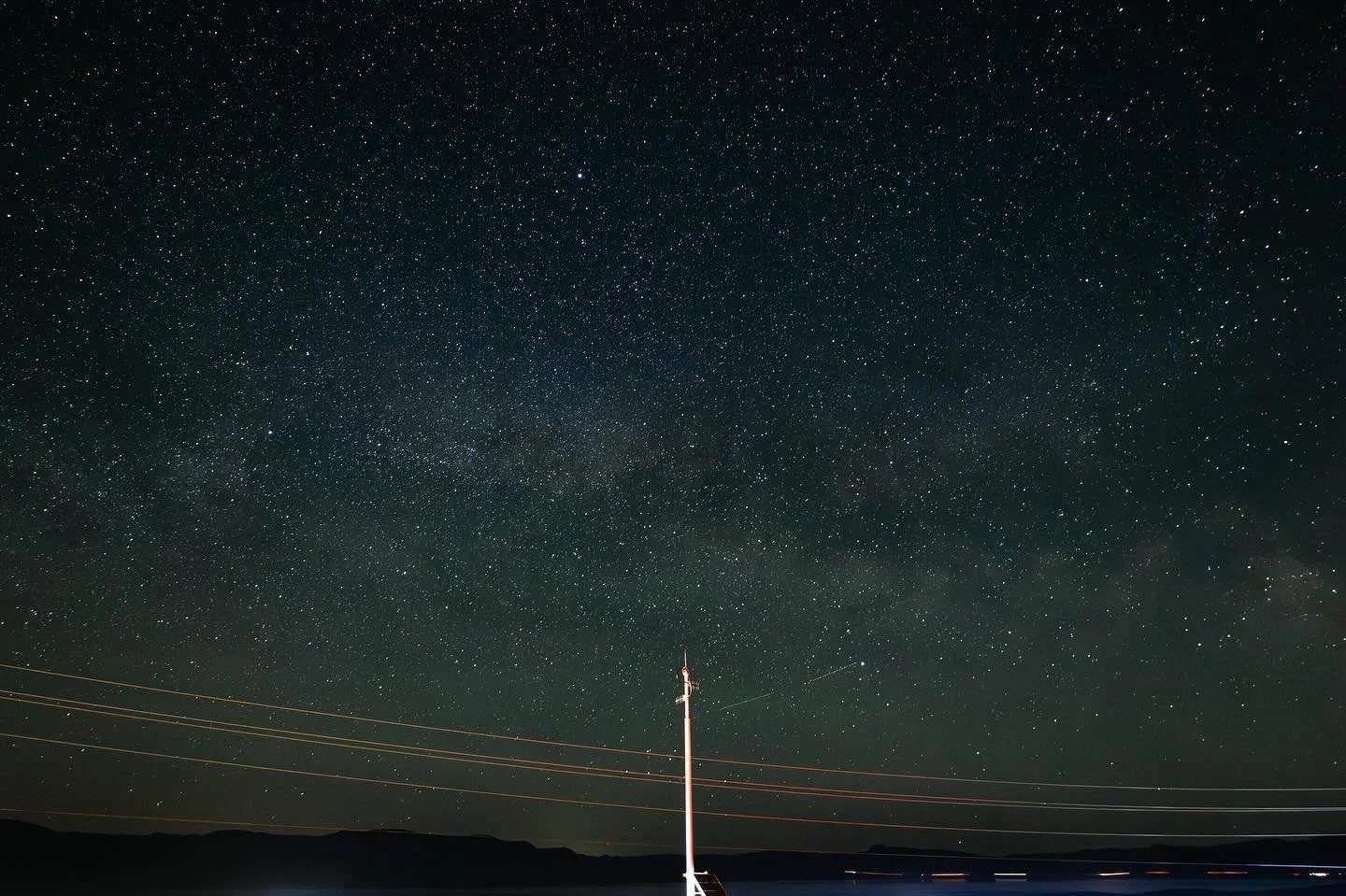 Star-filled skies, I love you. Grateful that it only took less than an hour to get to some dark(er) skies&mdash;and my night owl partner always says yes to a late night adventure. We weren&rsquo;t lucky enough to see the northern lights, but the Milk