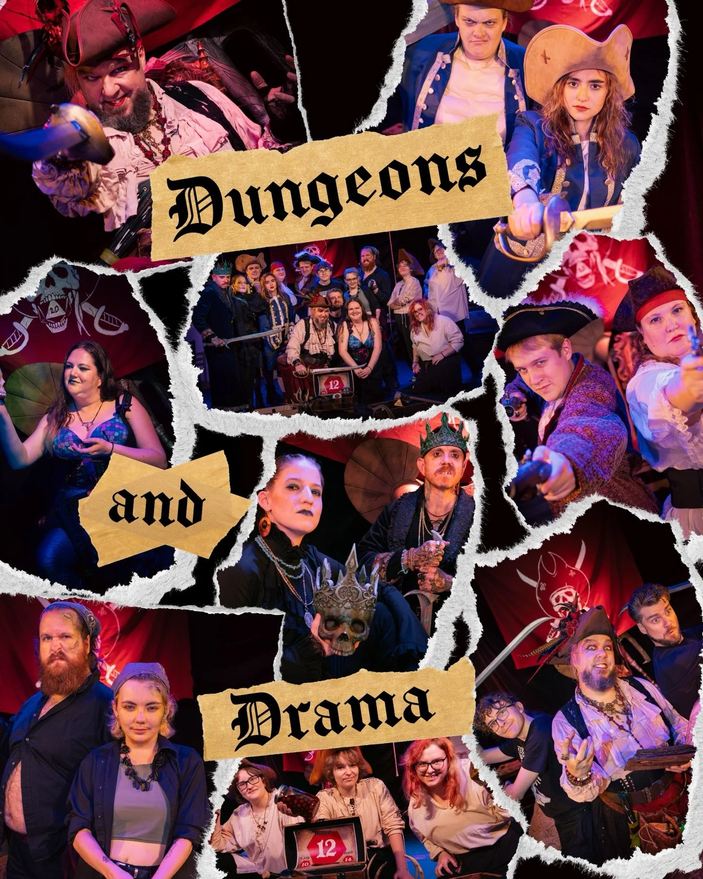 Just a little flashback Friday to @dungeonsanddramareno&rsquo;s Curse of the Copper Crown last year on the eve of their next adventure! Tomorrow, they take on Castle Rats at @goodluckmacbeth. Super stoked for this one. Thanks for having me back behin