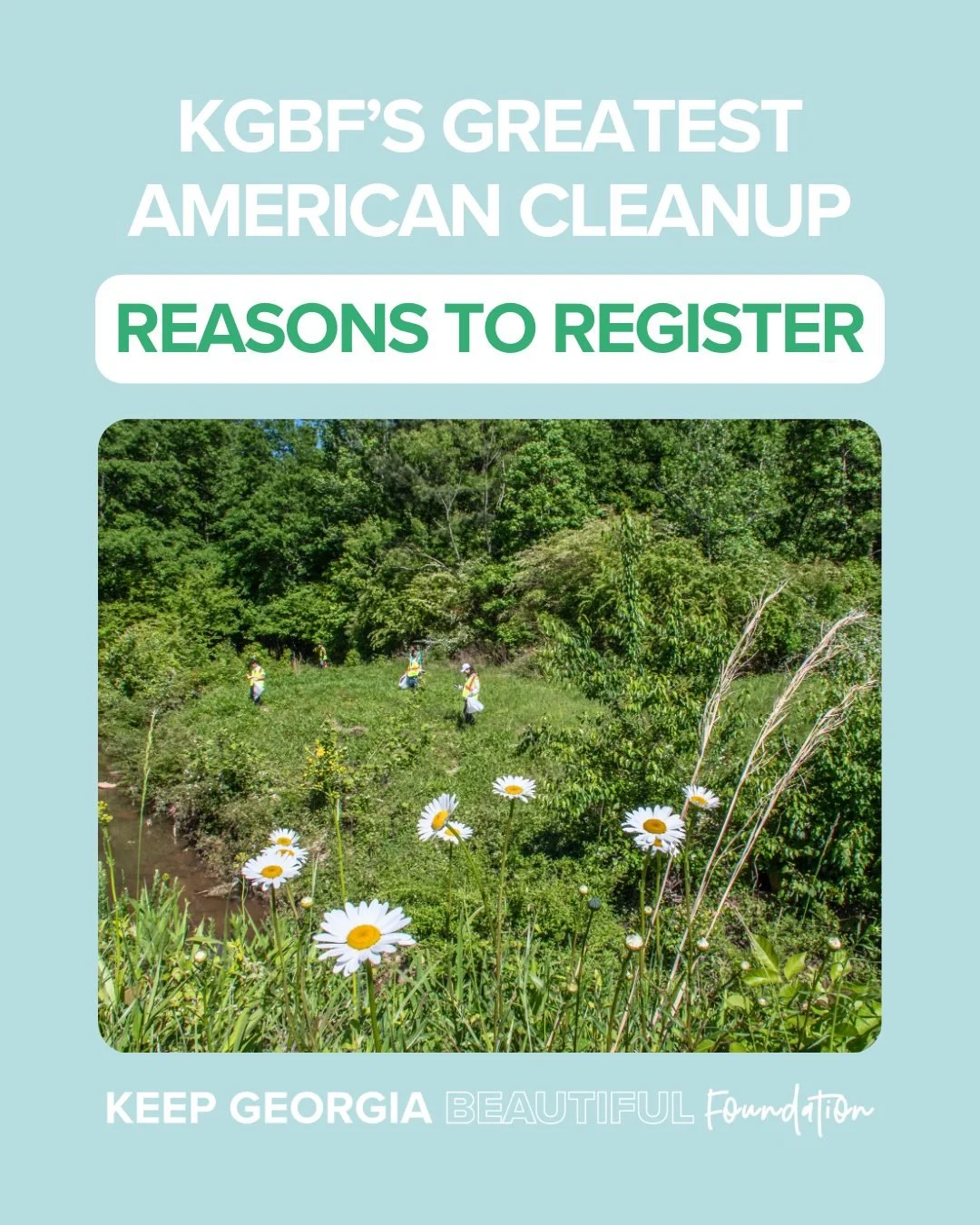 Big impact starts locally. 🌱 Register by Friday, January 16 (link in bio) to host a Greatest American Cleanup site in the spring. When you sign up with KGBF, you&rsquo;re eligible for state funding and supply options to support cleanups, recycling d