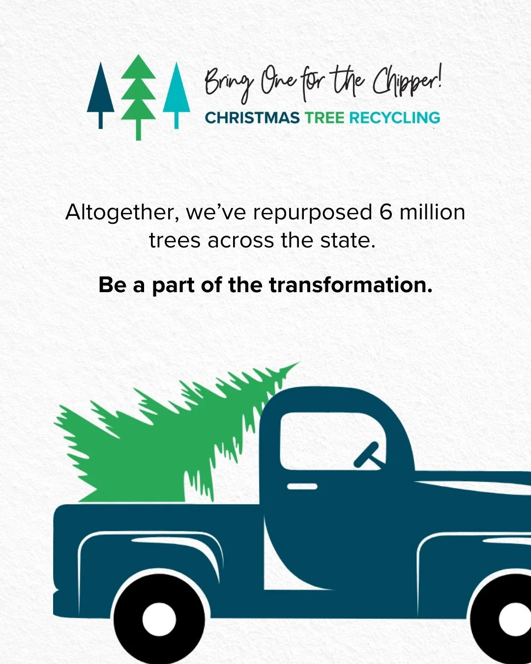 In 1991, the Keep Georgia Beautiful Foundation held its first series of Bring One for the Chipper events. Since then, our statewide network has created a whole lot of mulch for playgrounds, homes, businesses, and trails. Some communities even transfo