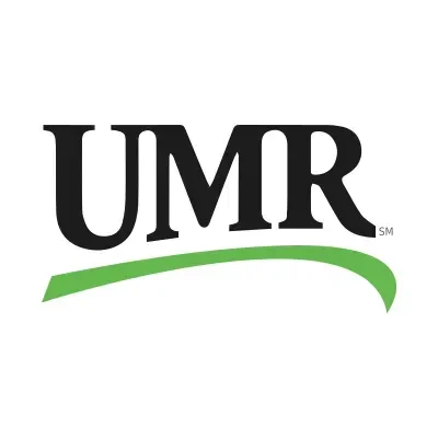 UMR logo with black text and a green swoosh beneath it.