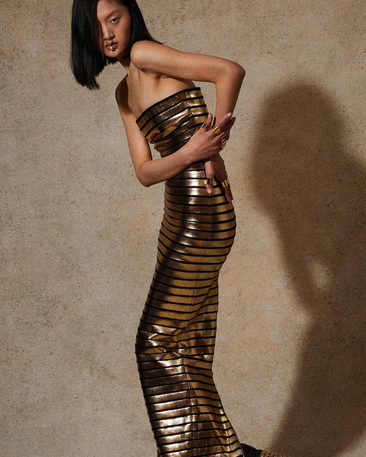 Balmain R2023 inspired by ancient Egypt