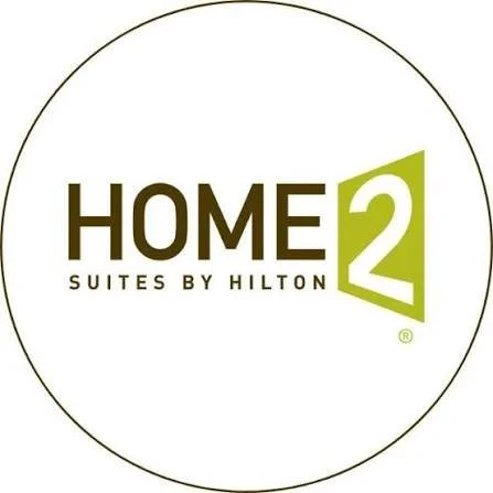 Logo of Home2 Suites by Hilton with the text 'HOME 2 SUITES BY HILTON'.
