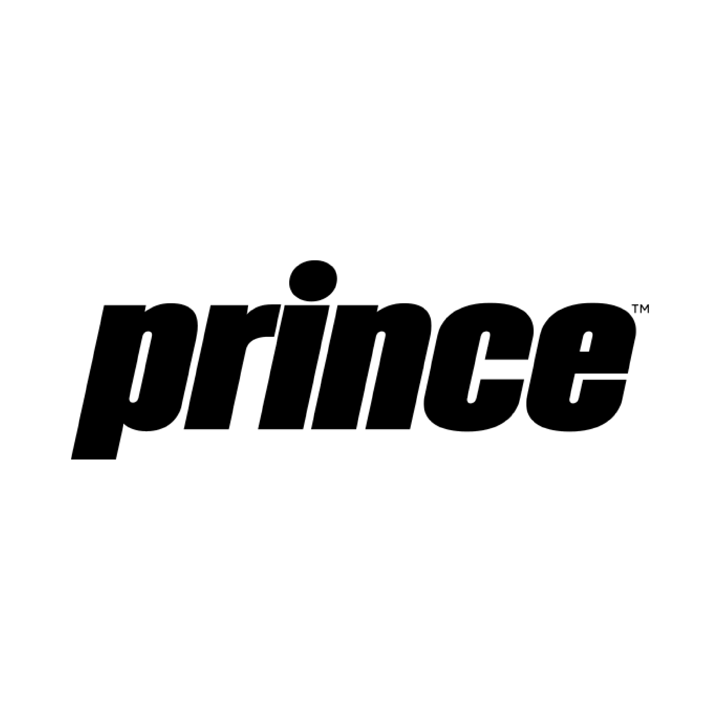 The Nike Prince logo in black and white.