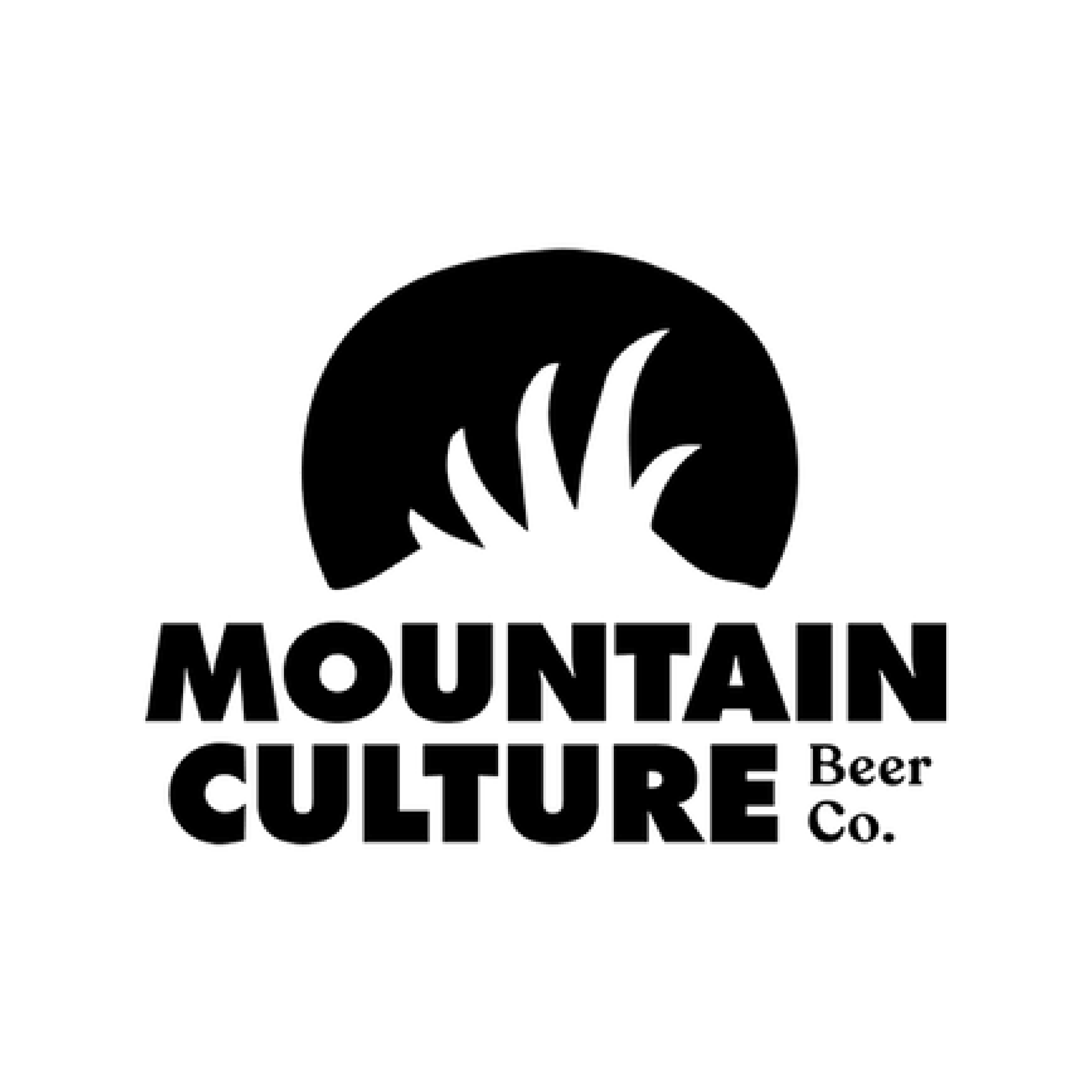 Logo of Mountain Culture Brewery featuring a stylized mountain with claw marks