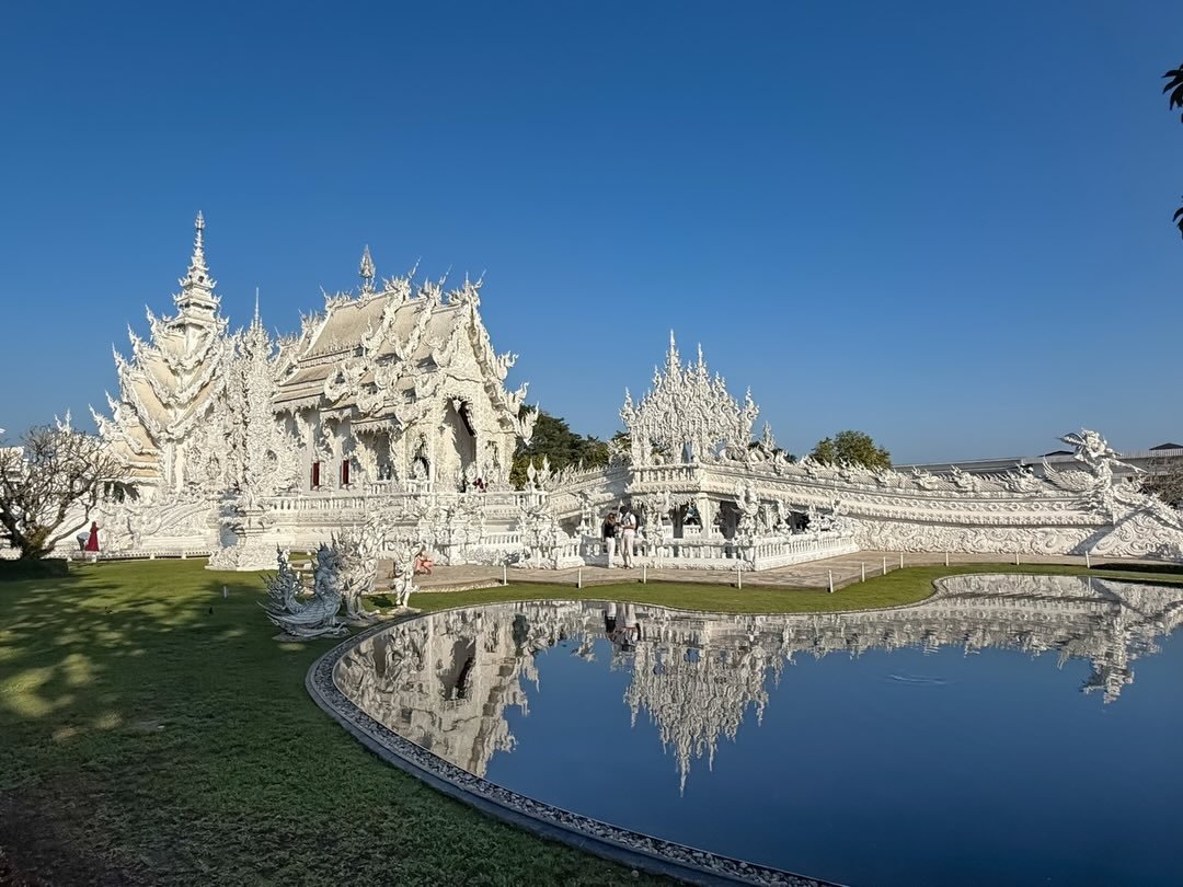 #thailand #chiangrai #whitetemplechiangrai #watrongkhuntemple