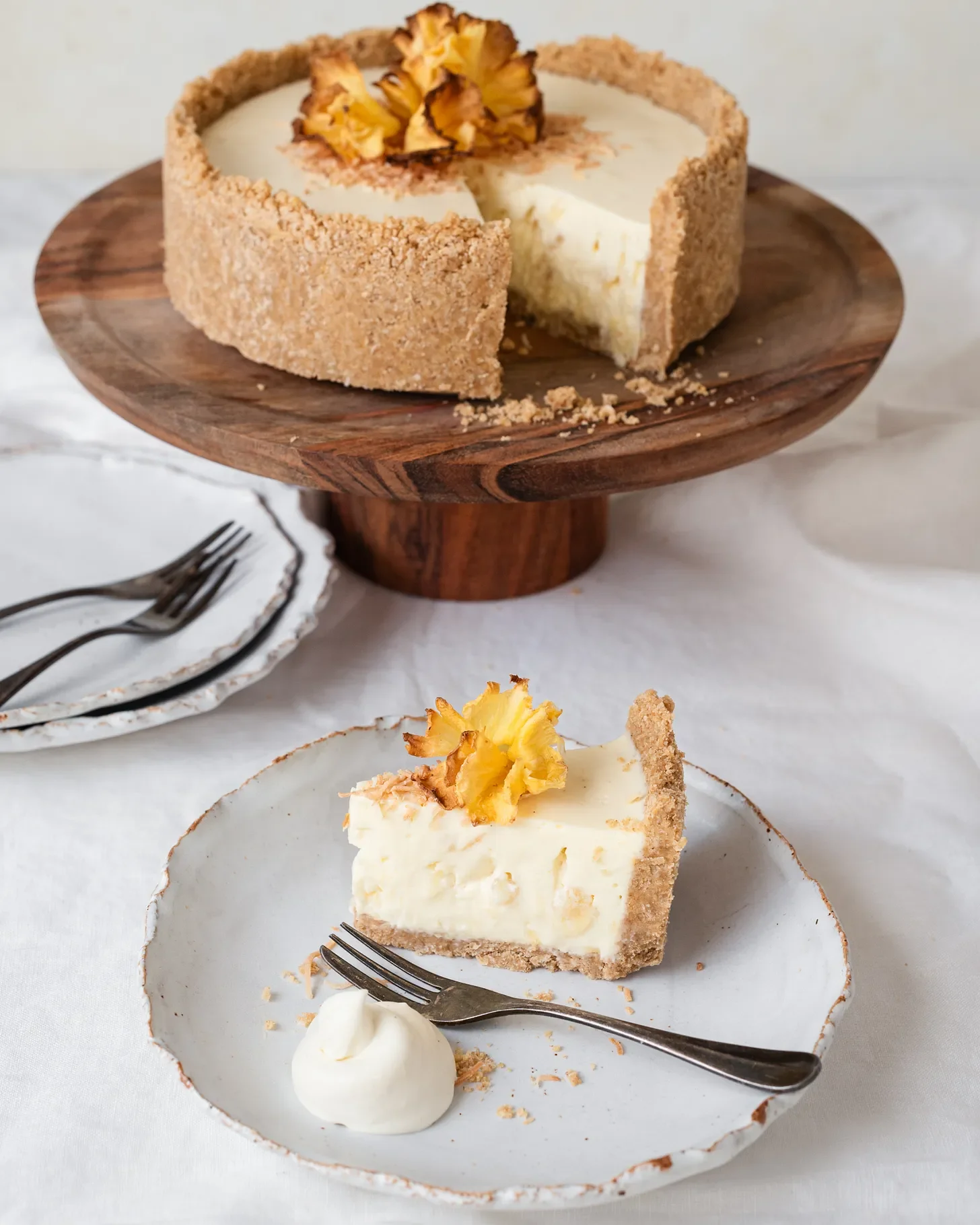 Pineapple Cheesecake