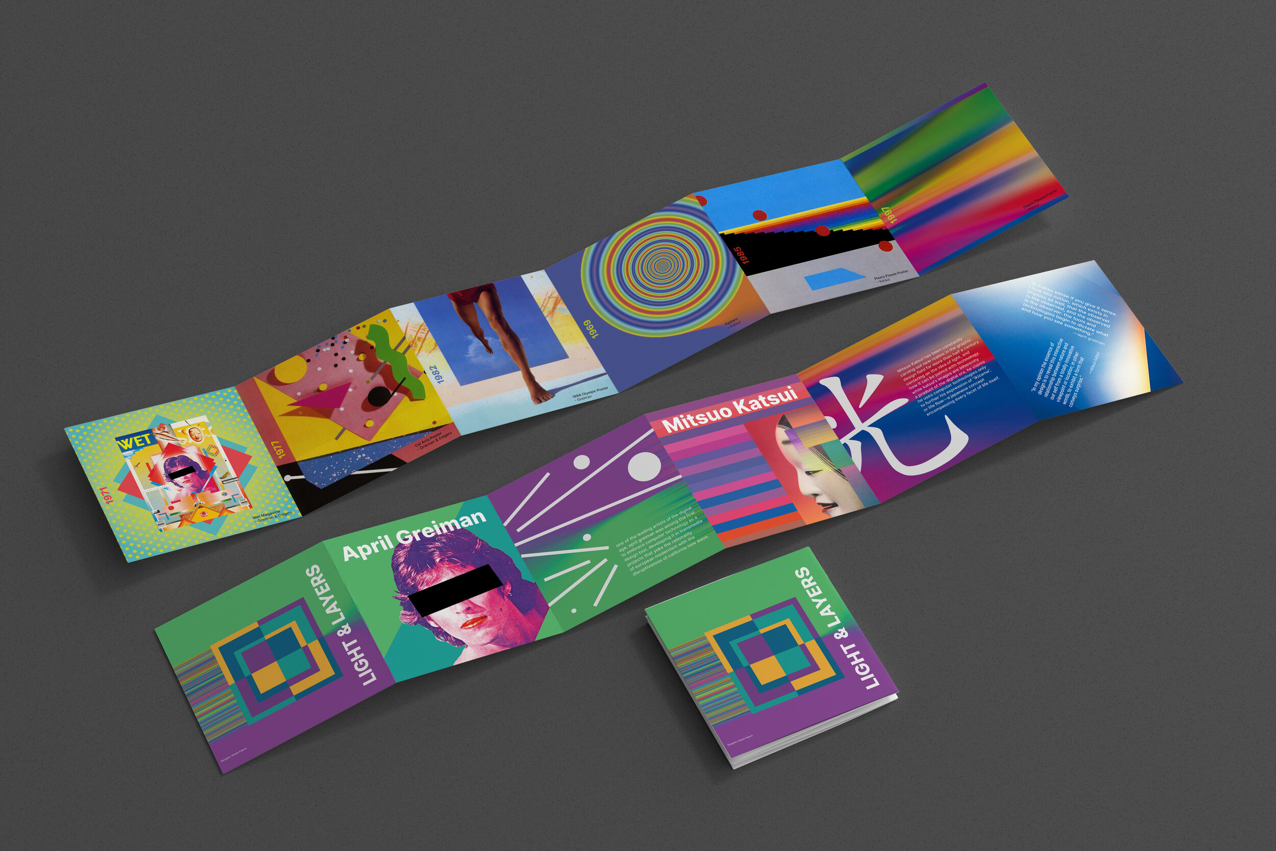 light & layers // brochure design — Renee Pearce