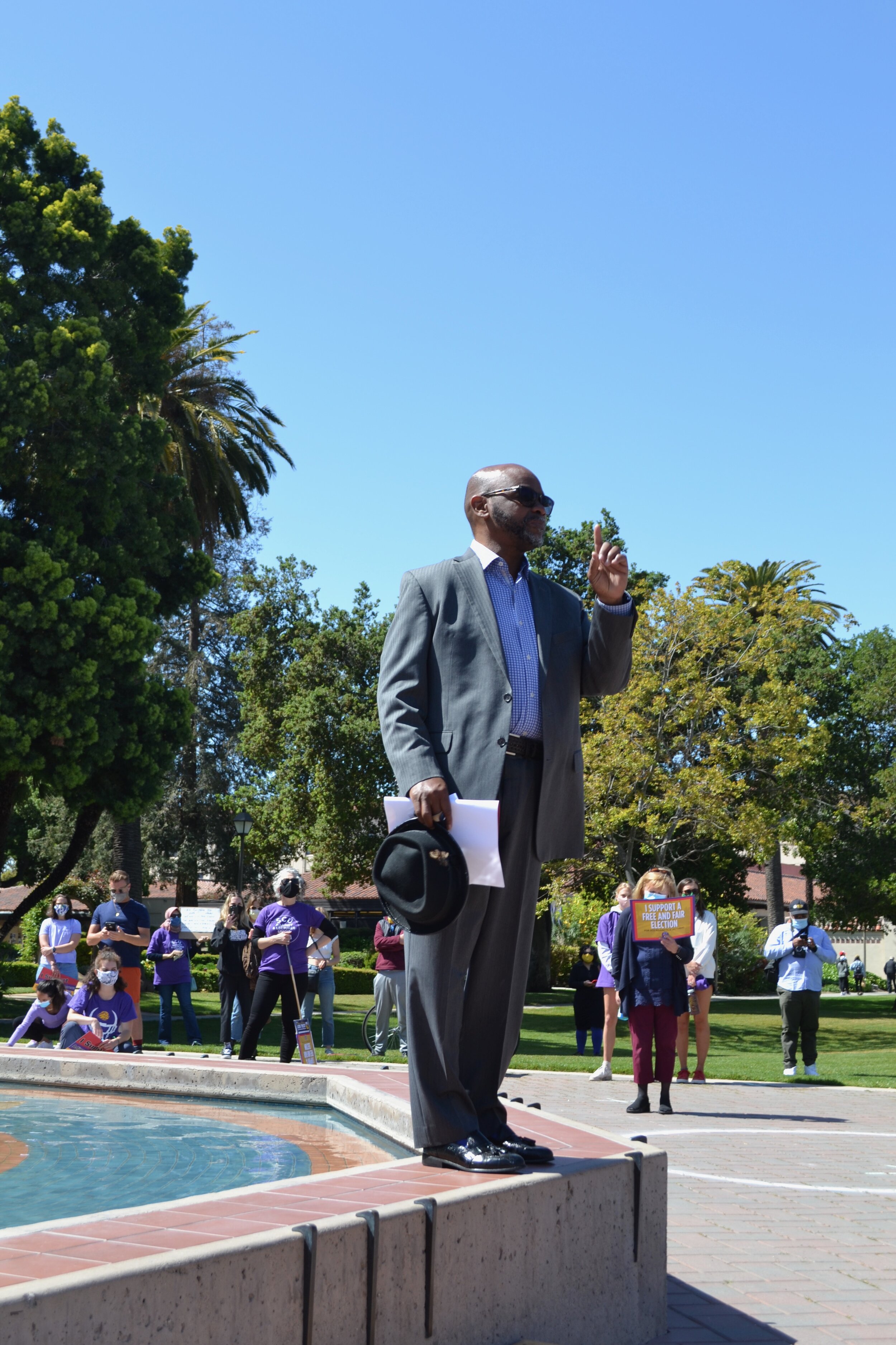 Reverend Jethro Moore II, President of the San Jose Silicon Valley N.A.A.C.P.