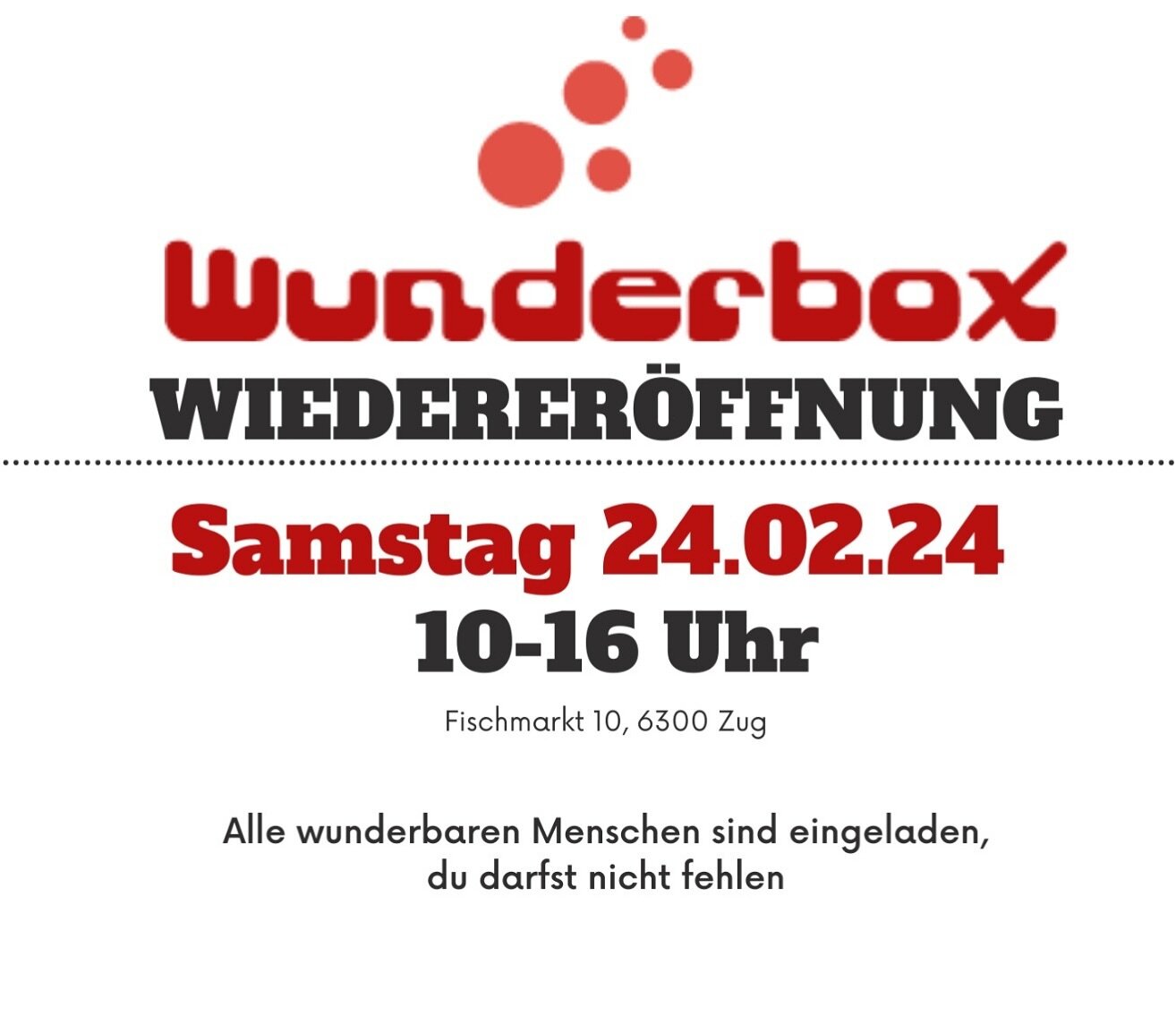 In einer Woche ist es soweit 🤩 wirst du dabei sein? 

#wunderbox #wunderboxzug #stadtzug #cityzug #zytturm #zytturmzug #inlovewithzug #inlovewithswitzerland #inlovewithswitzerland🇨🇭