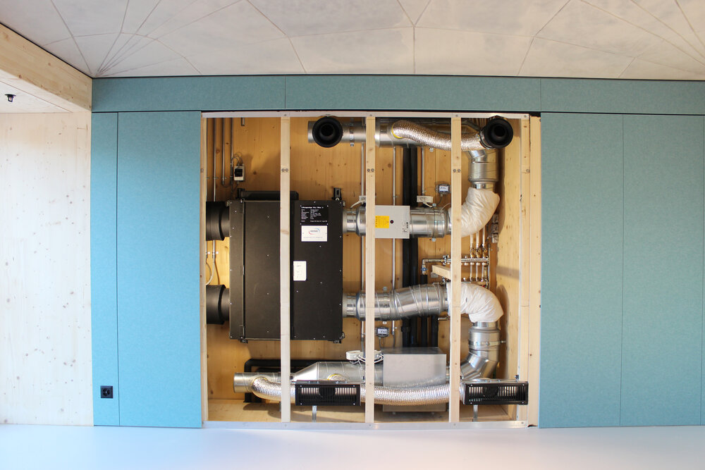The HiLo ventilation system. Photo: ETH Zurich / Architecture and Building Systems (Copy)