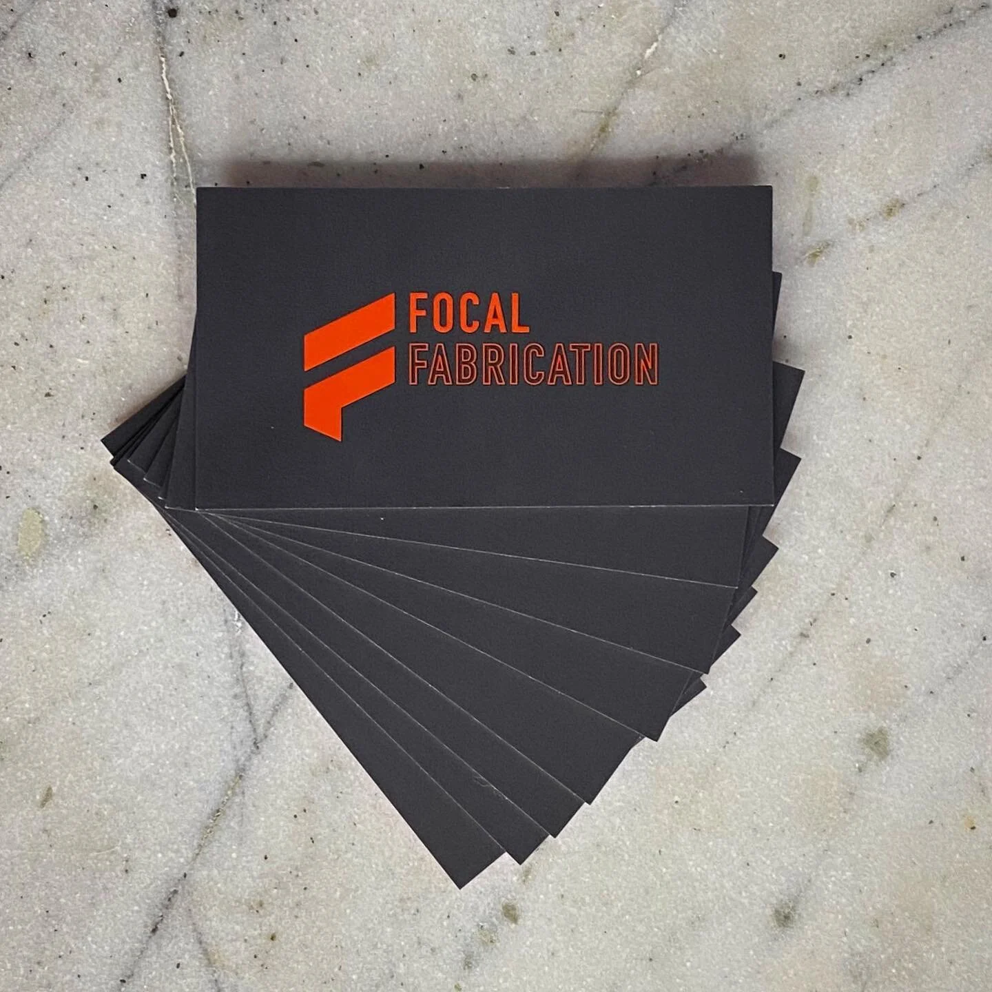 Stocked with our new business cards ✅ 
.
.
#fabrication #melbourne #steelfabrication #focalfabrication #design #detail #architecture #orange #grey #businesscards #weld #builder #construction
