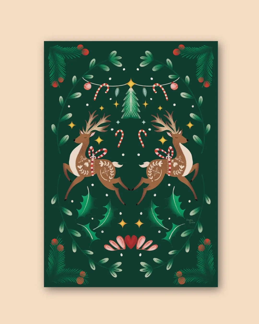 ✨🦌 La magie de No&euml;l dans chaque d&eacute;tail&hellip; que la f&eacute;&eacute;rie commence ! 🎄✨
.
De nouvelles illustrations sont &agrave; venir pour l&rsquo;occasion, restez attentifs 👀🤗