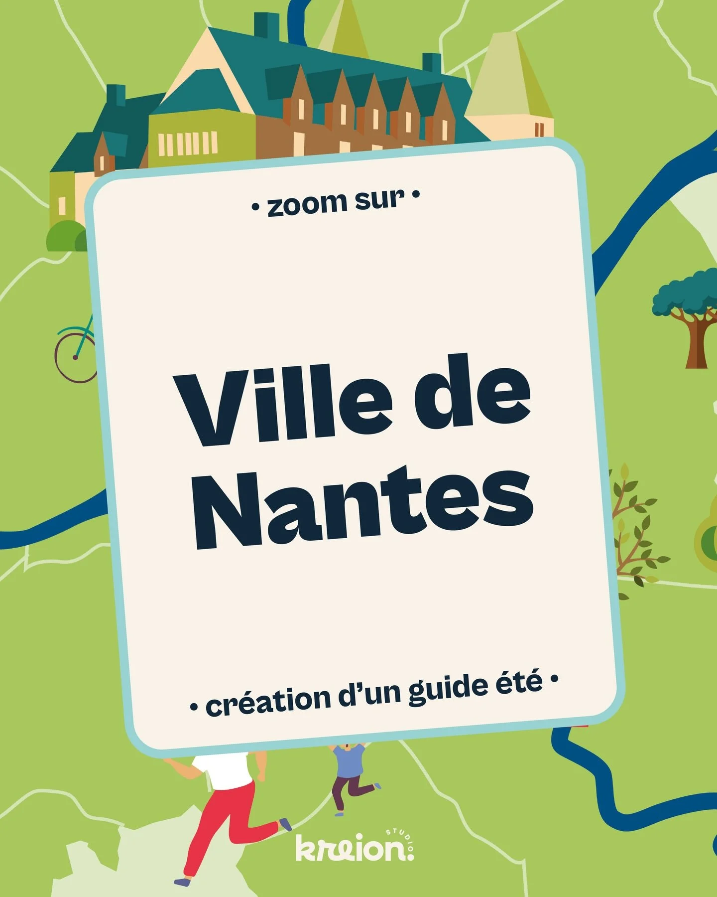 Zoom sur 👀
.
📖 Quelques pages du guide &eacute;t&eacute; de la ville de Nantes 2020 !
- R&eacute;alis&eacute; au sein de l&rsquo;agence @citizen.press -
.
En images, des parcours illustr&eacute;s au rythme de la ville des activit&eacute;s &agrave; 