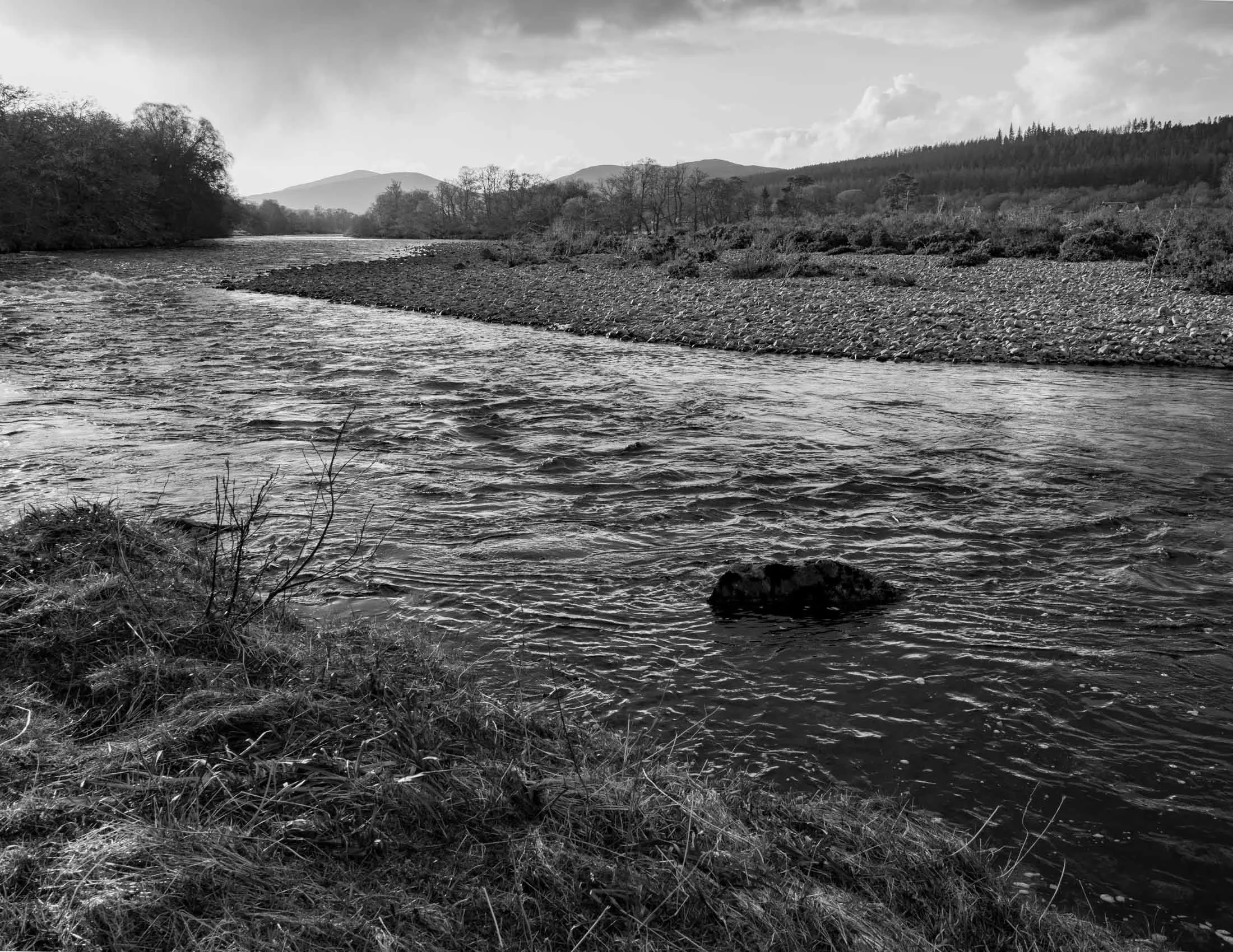 Upstream from the New Pool, River Carron