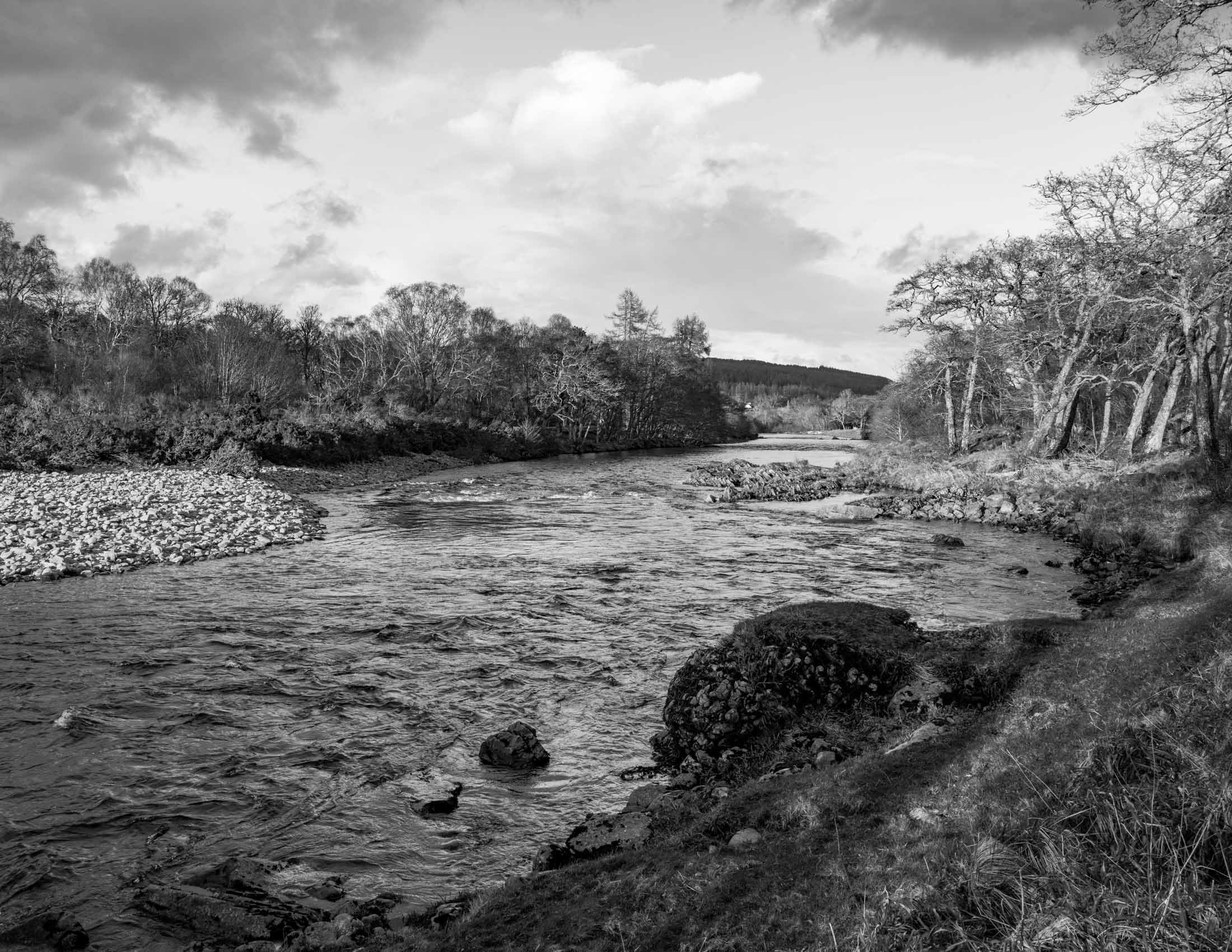 Downstream from the New Pool, River Carron