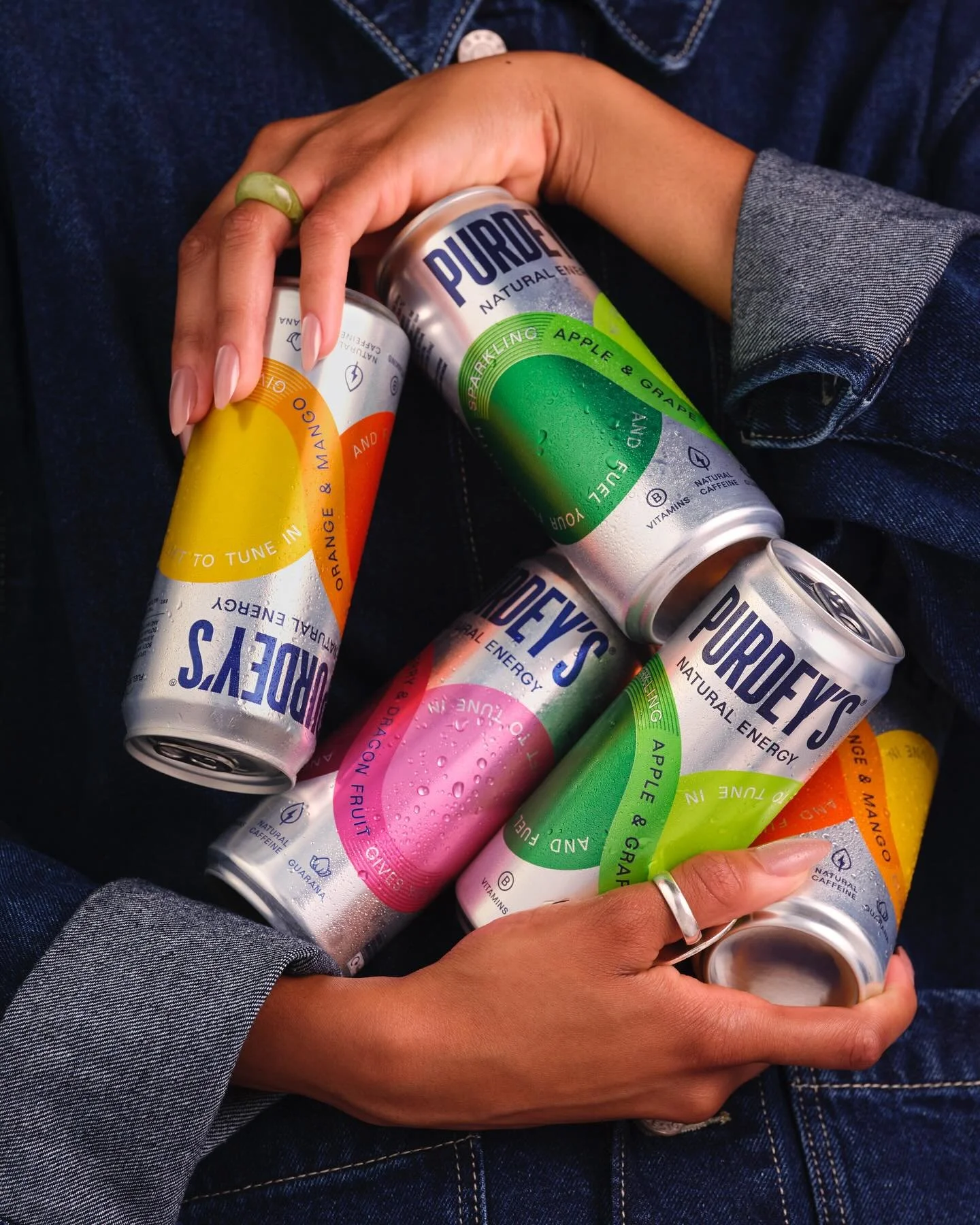 ✨ Big news ✨ We&rsquo;re buzzing to be working with @purdeysofficial, the UK&rsquo;s original and #1 natural energy drink, on its bold new brand relaunch 💥

Think a vibrant new look and three seriously tasty flavours:
 🍏 Apple &amp; Grape
 🍓 Berry