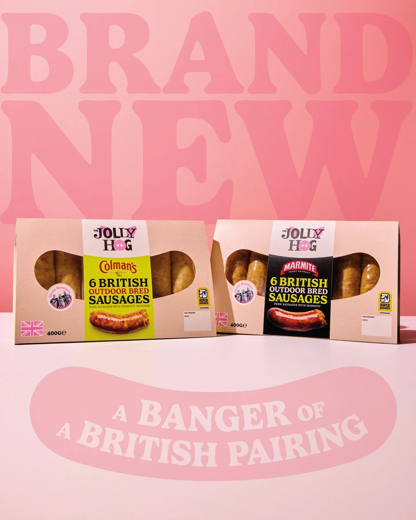 A banger of a British pairing! 

The Jolly Hog has partnered with two iconic British brands Marmite and Colman&rsquo;s to launch two delicious new sausages. Perfect for a sunny bank holiday weekend!

Watch this space&hellip; we&rsquo;ve got some seri