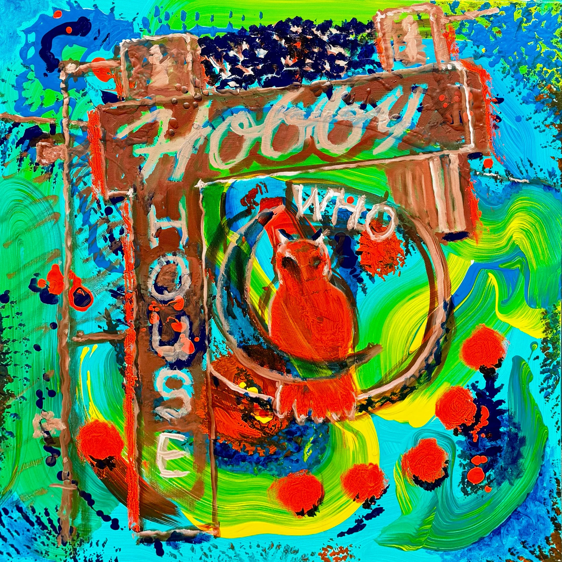 Who's Who Hobby House - Rapid City, SC; 30"x30" Oil on canvas 2026