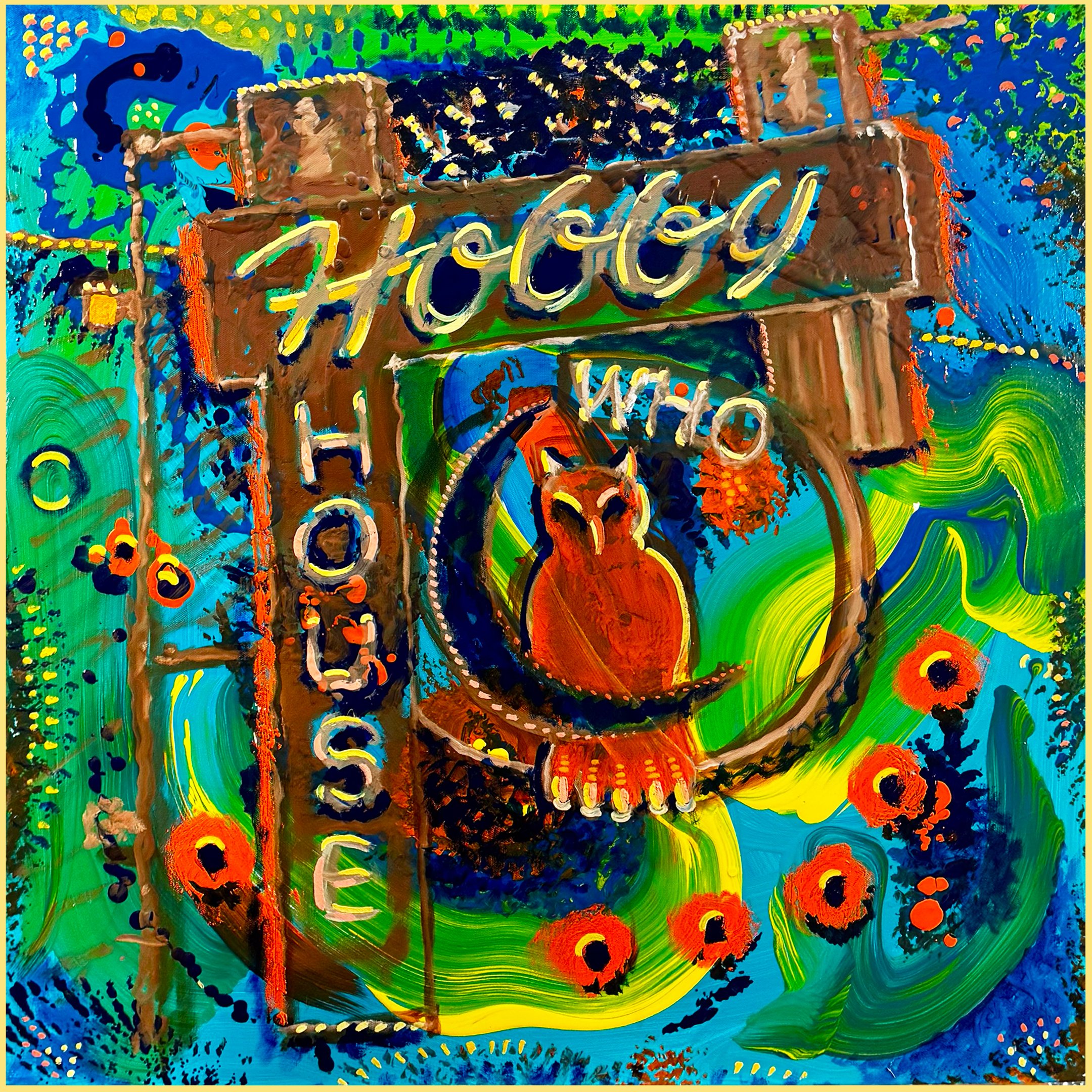 Who's Who Hobby House - Rapid City, SD; 30"x30" Oil over acrylic on canvas 2026