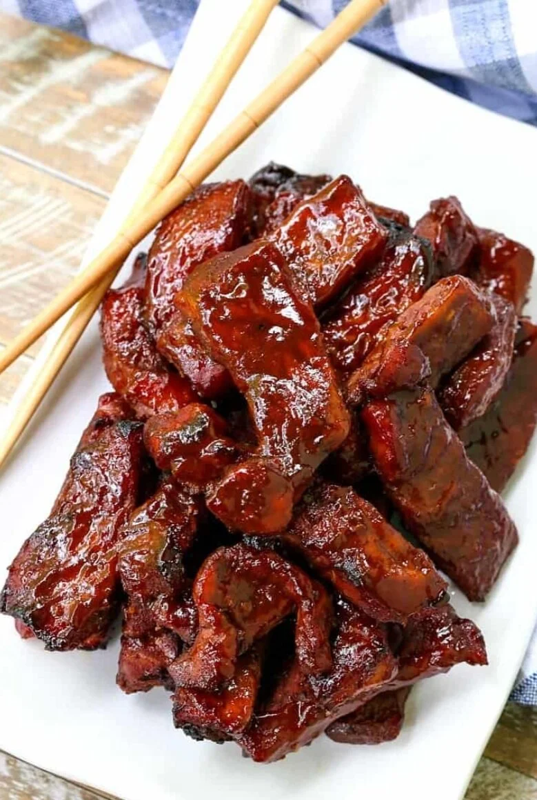 Barbecued Boneless Spareribs