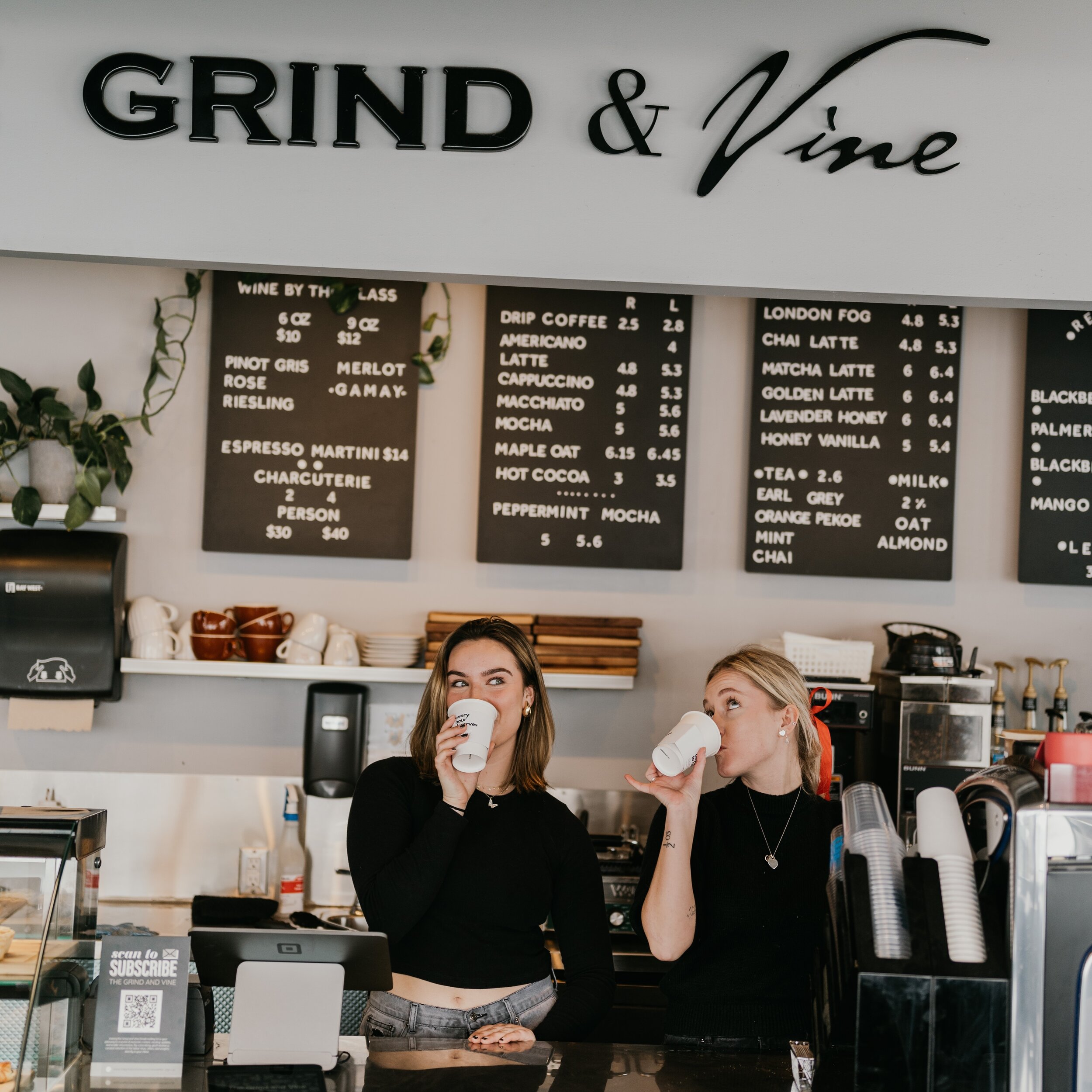 It&rsquo;s a busy SATURDAY! the girls are in the house slinging espresso, smiles and laughter.