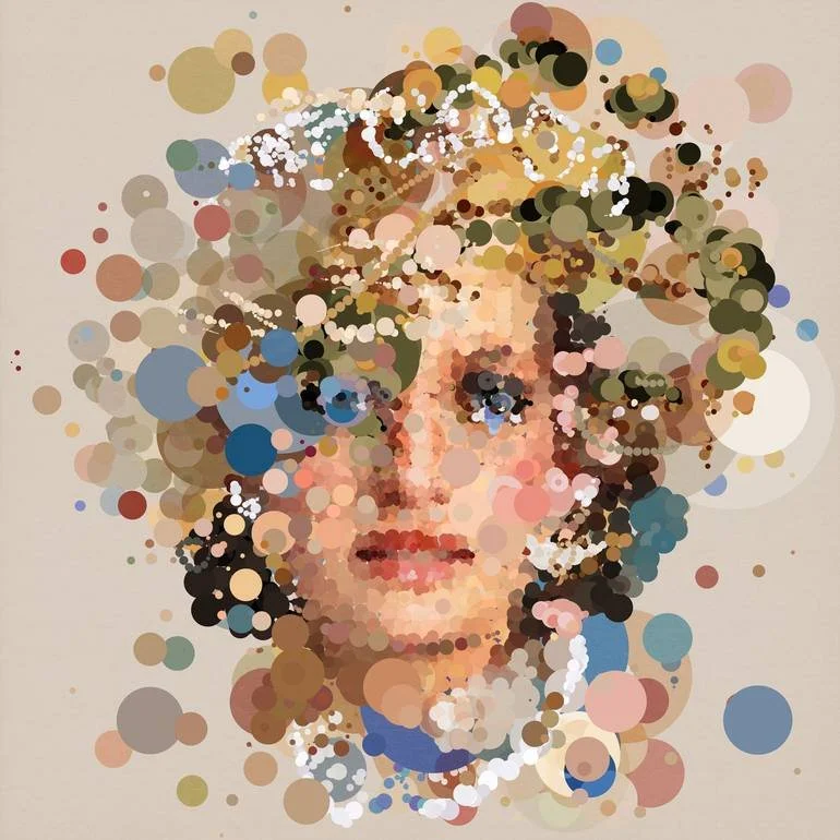 Fizzy Pop Princess Artist Czar Catstick BFA Online Bespoke British Fine Art Gallery Giclee prints photography Artworks Lady Diana Princess Fizzy Pop Art Portrait