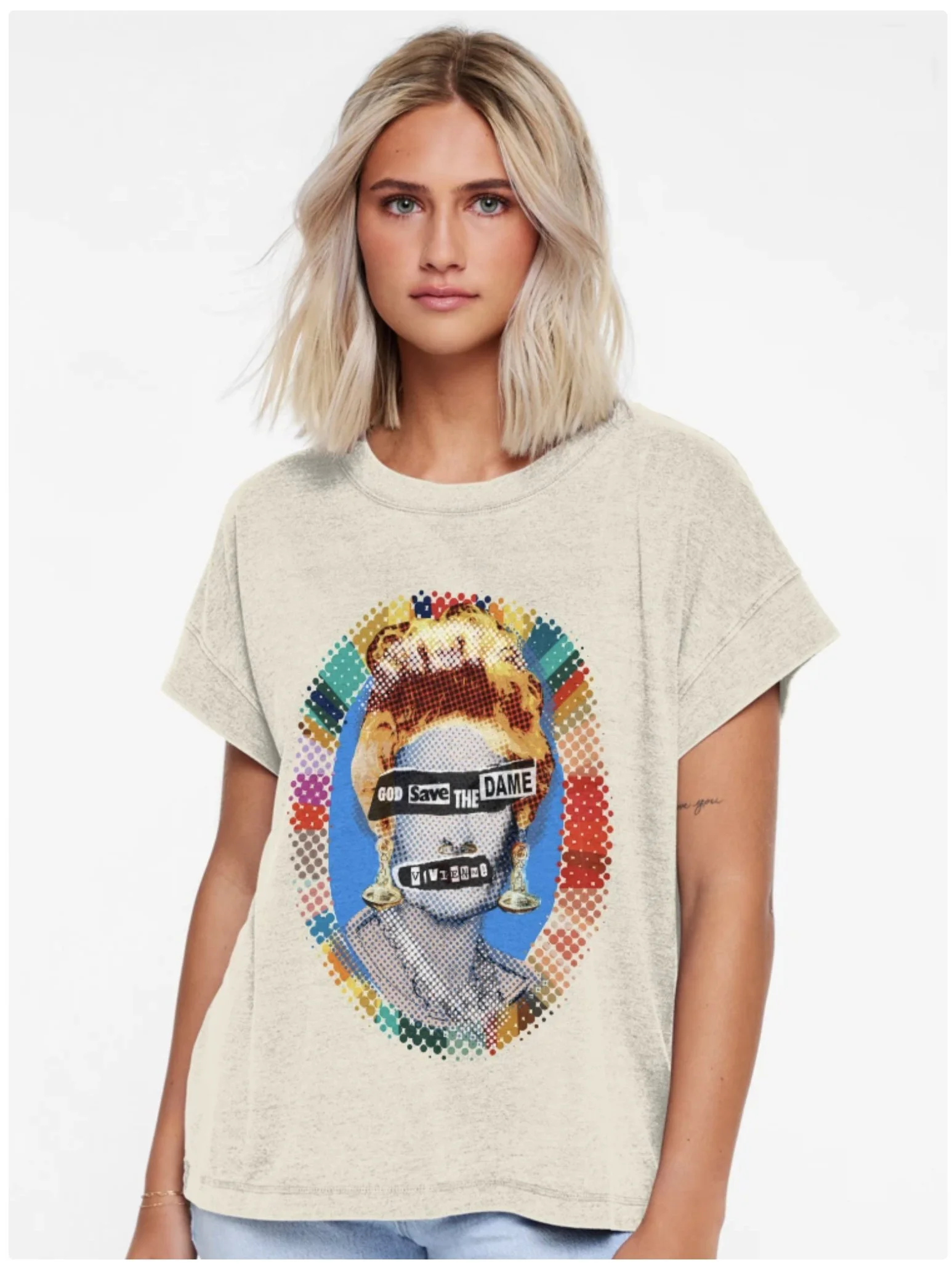 Vivienne Westwood God Save The Queen T-Shirt Czar Catstick Big Fat Arts Gallery via Redbubble
