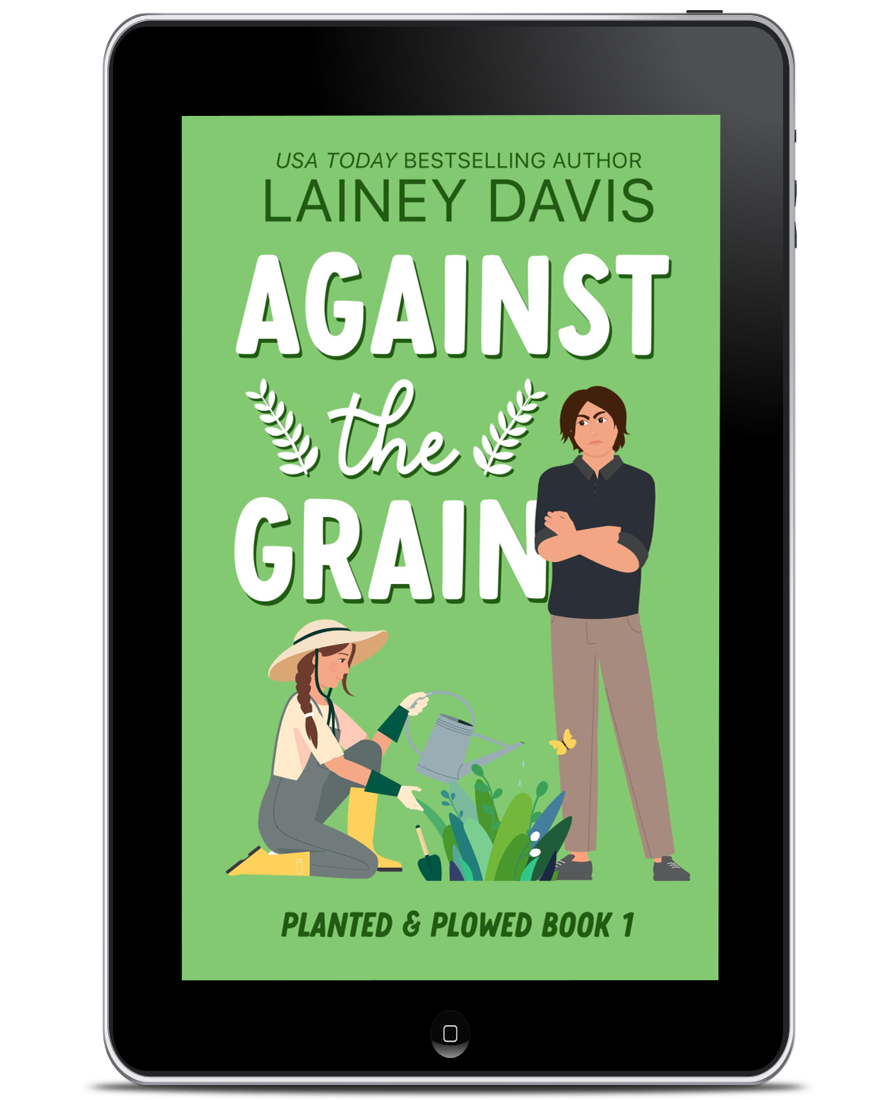 book cover against the grain by lainey davis