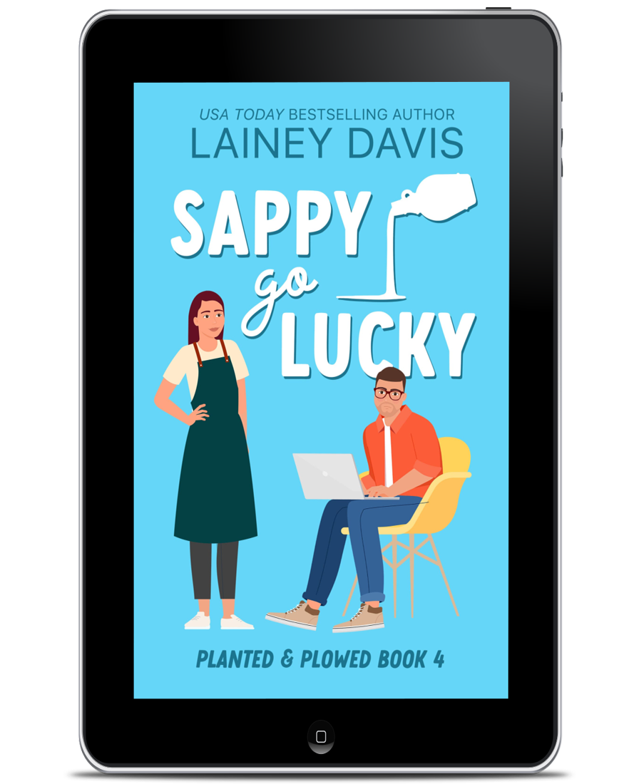 book cover Sappy go lucky by lainey davis