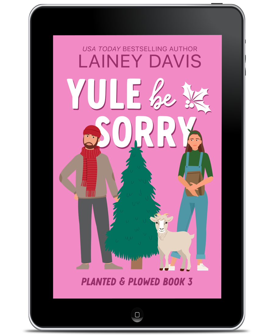 book cover yule be sorry by lainey davis