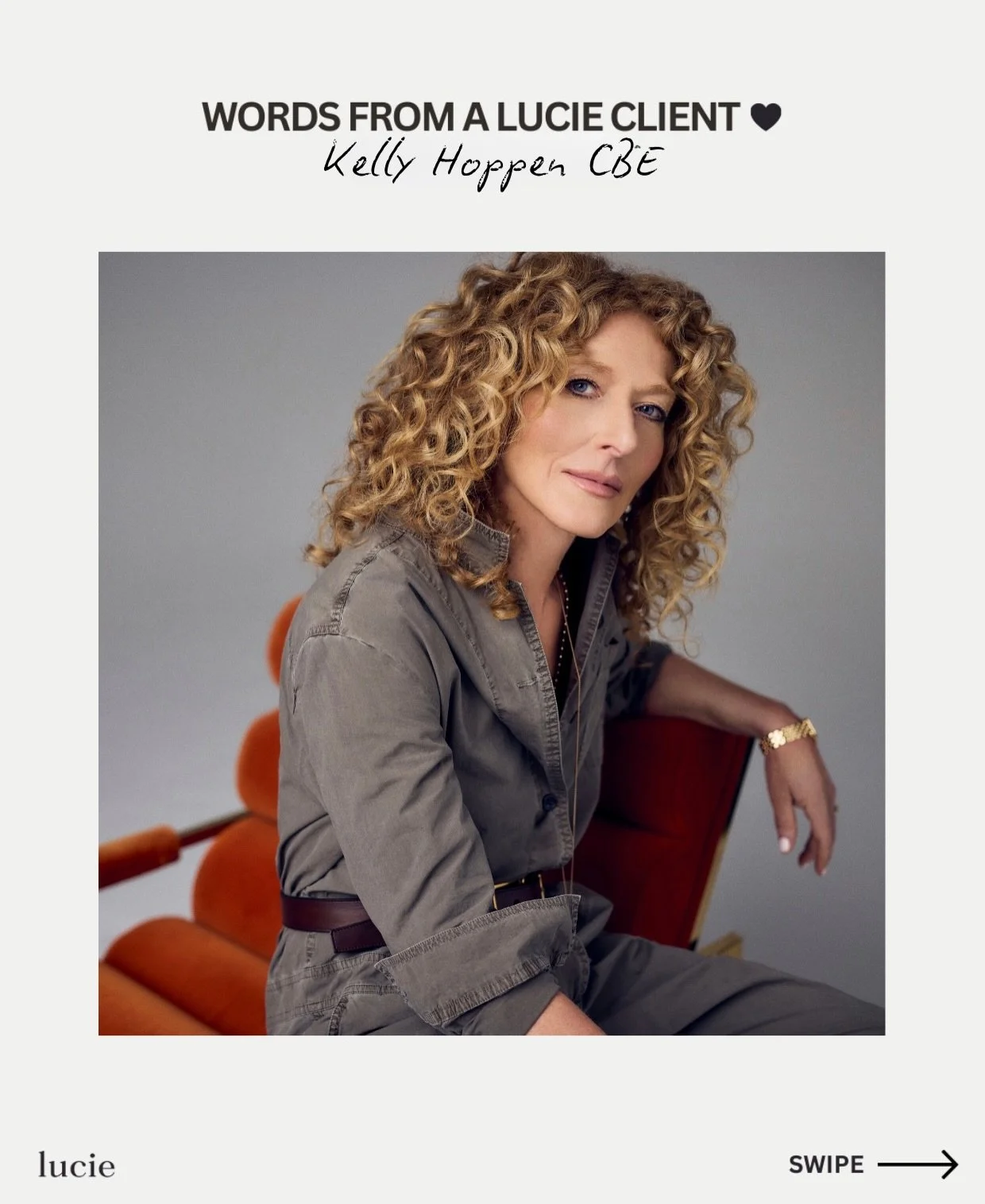 &ldquo;The lucie app has been a game-changer for me.&rdquo; Kelly Hoppen CBE

Whether she&rsquo;s in London or the Cotswolds, lucie keeps up with Kelly wherever she is.

From facials to fitness, nails to hair colour and everything in between, our tru