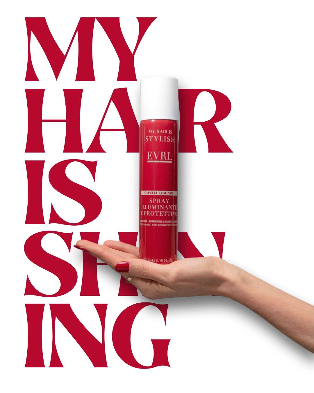 MY HAIR IS SHINING ✨

La sua TEXTURE ULTRA LEGGERA dona ai capelli una LUMINOSIT&Agrave; ISTANTANEA, elimina l'effetto statico e celebra la vitalit&agrave; dello styling. ⚡️

Grazie alla sua azione protettiva dal calore, questo spray &egrave; il tuo 