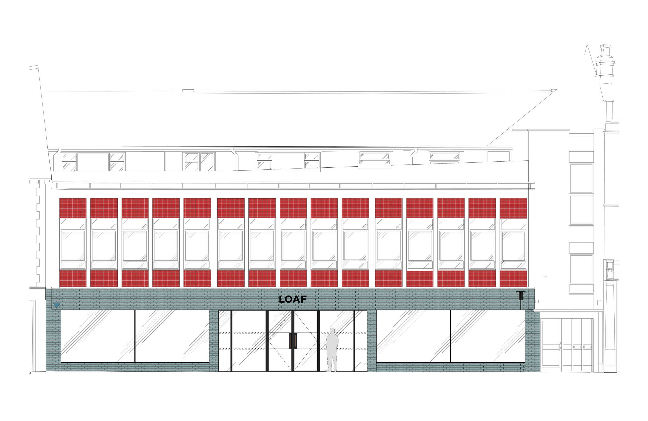 Loaf Chiswick Shopfront Design Elevation StudioJill