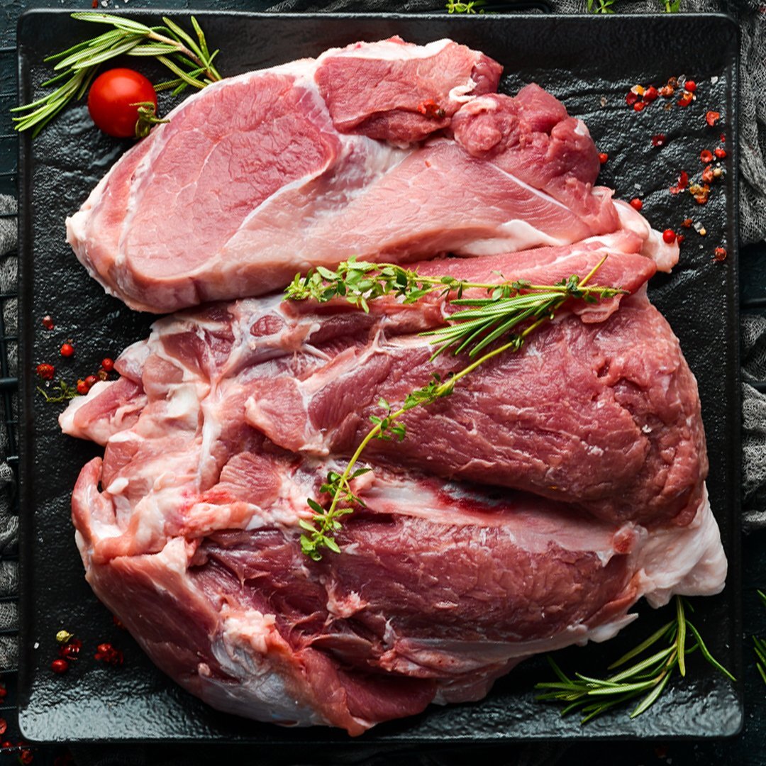 Iberico Pork, Cabezada (Frozen) ( Same meat as we use for our Wonton) 西班牙伊比利亚黑毛猪（冷冻）£20 for 1kg (available for UK delivery)