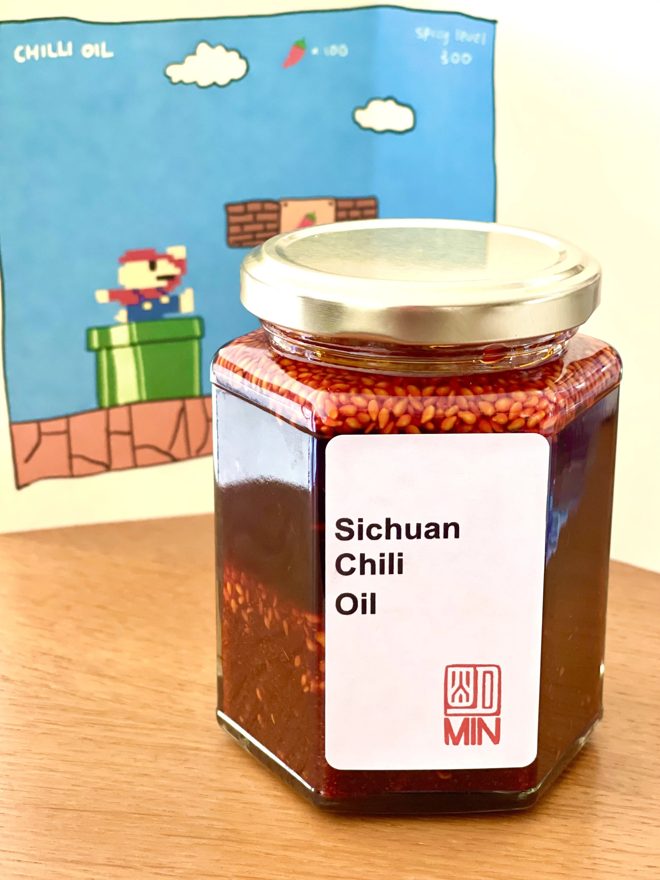 Handmade Sichuan Chilli Oil&nbsp; 四川辣椒油£14 (280ml Jar)Our Chilli Oil is made from 11 different ingredients. To make our wonton sauce, simply mix it with Chinese Vinegar and Soy Sauce. We also have the ready-made mixture as below.&nbsp;