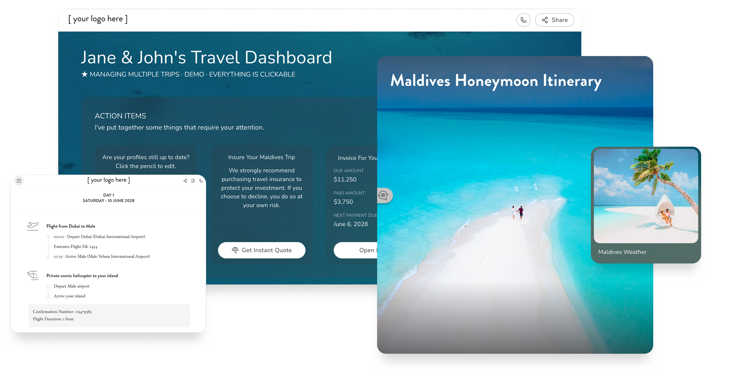 look into travel dashboards