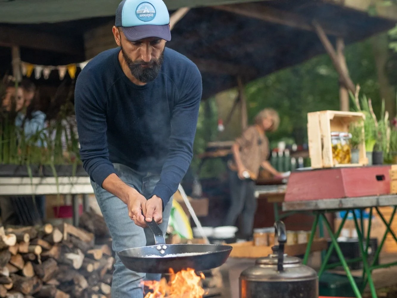 Giath Taha- trail cooking