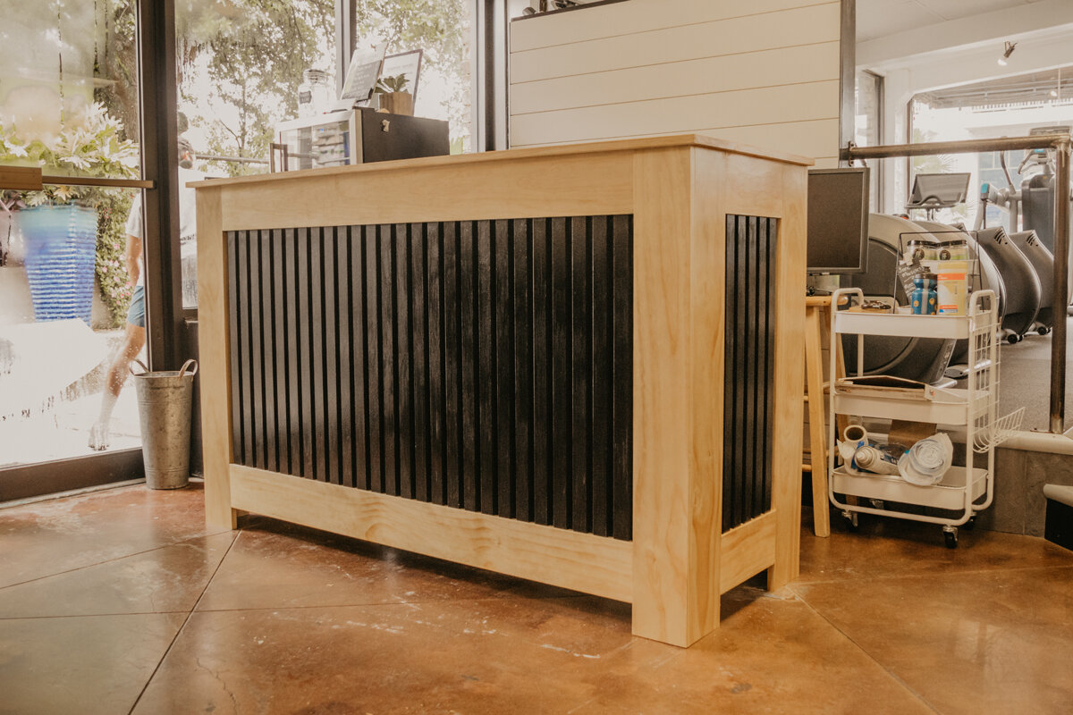 DIY Reception Desk Plans — WOODBREW