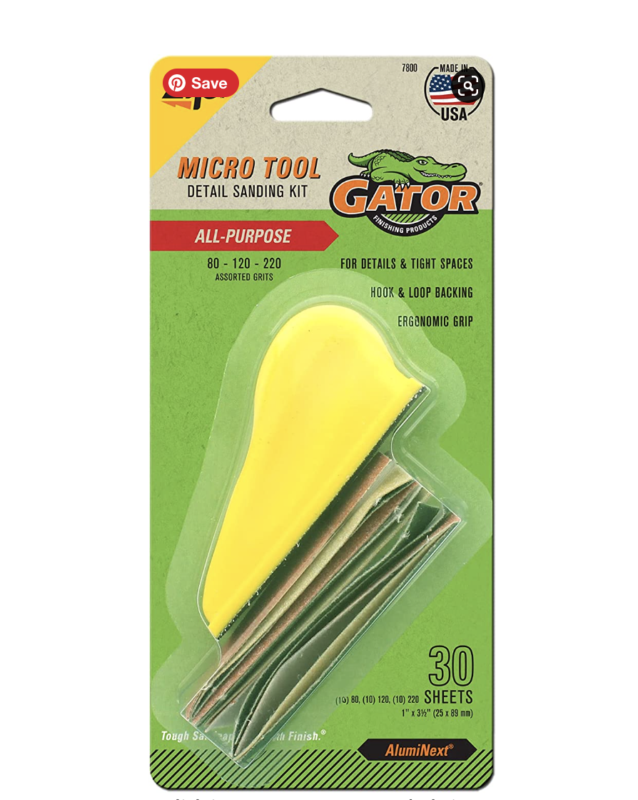 Gator Micro Zip Sanding Block