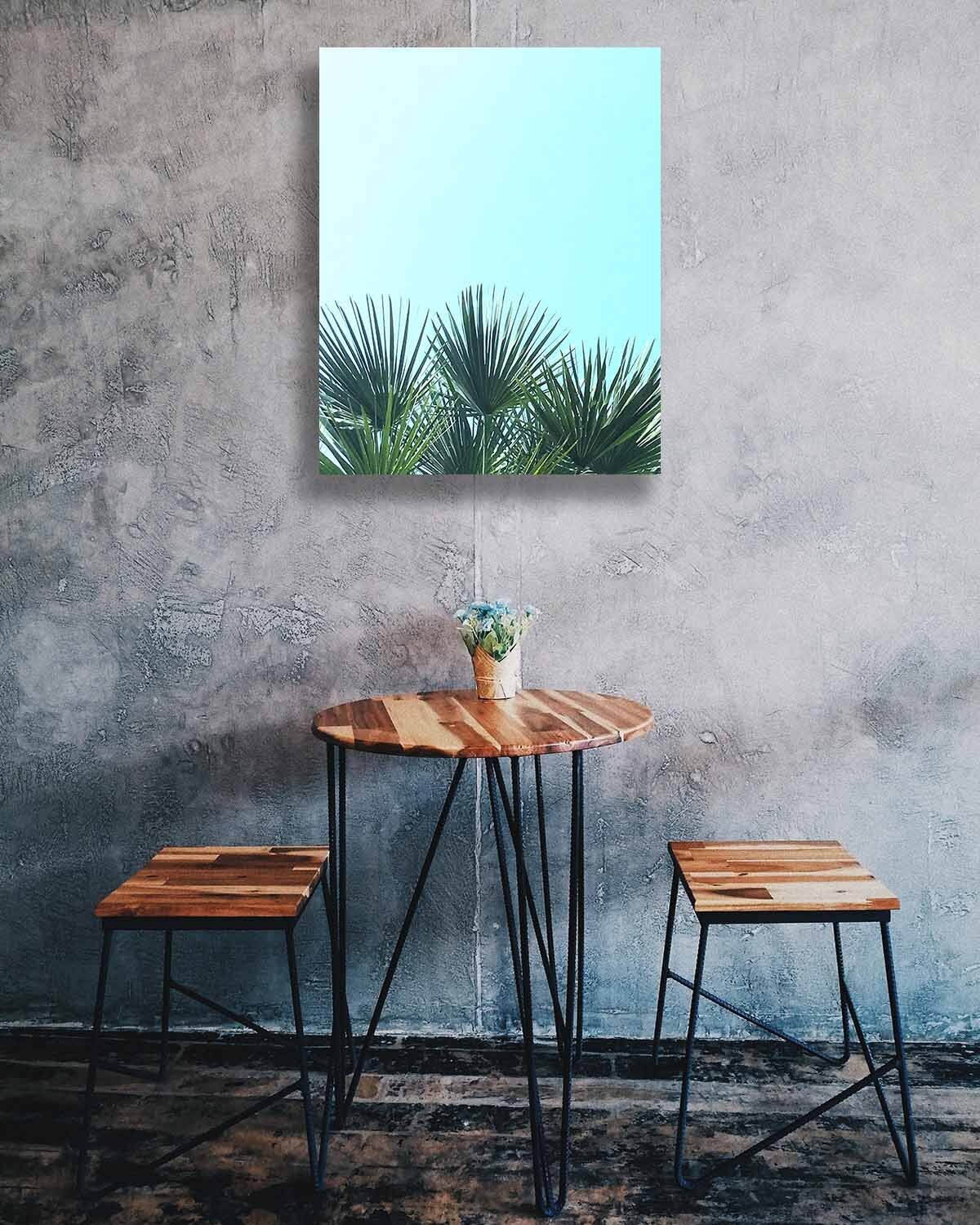 Poster - Kunstdruck - Palmblätter - Phönixpalme