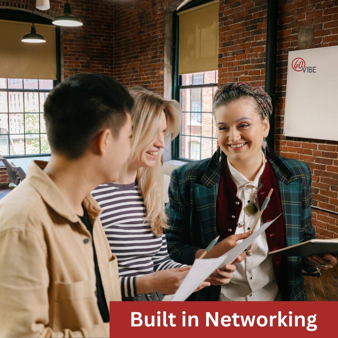 Being an entrepreneur - especially a solopreneur - can be pretty lonely at times. Having built-in networking opportunities is yet another benefit of co-working! You just might find your next business collaboration. Or, perhaps it's just making a new 