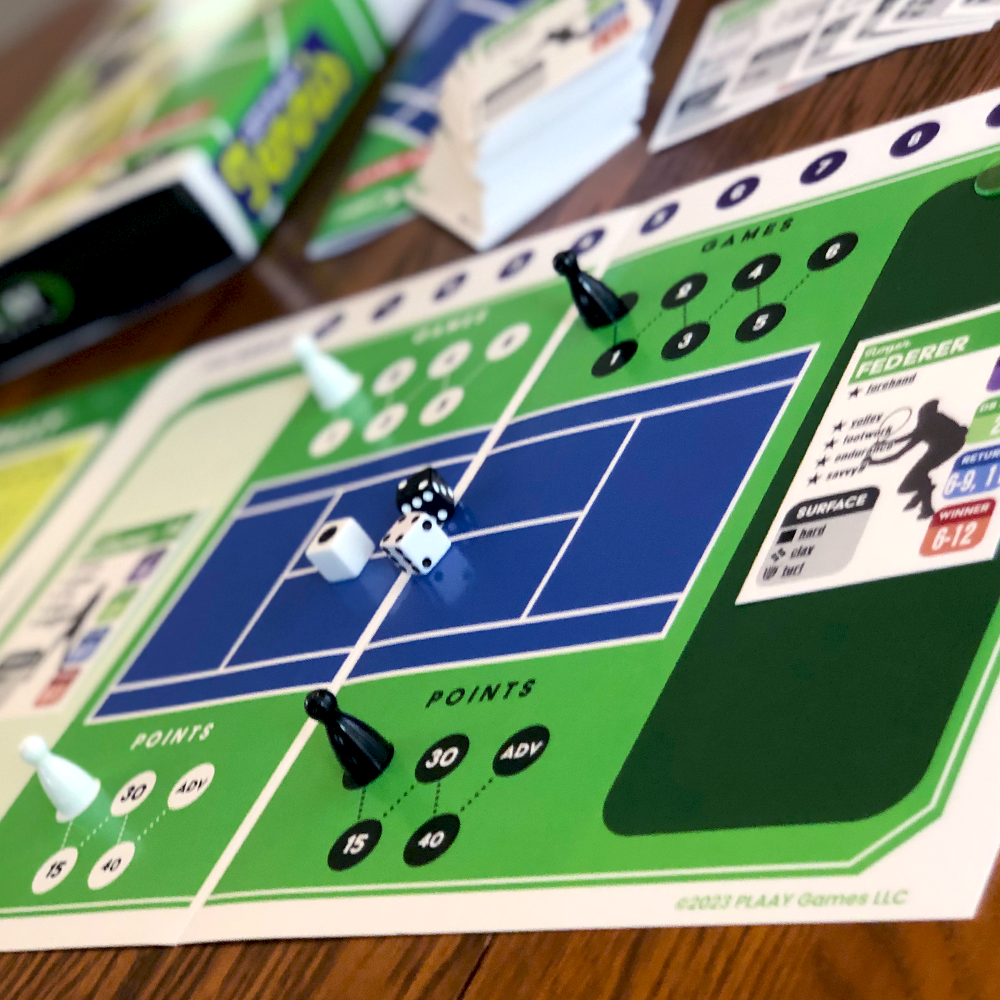 Let's PLAAY Tennis Fast-Action Cards — PLAAY Games