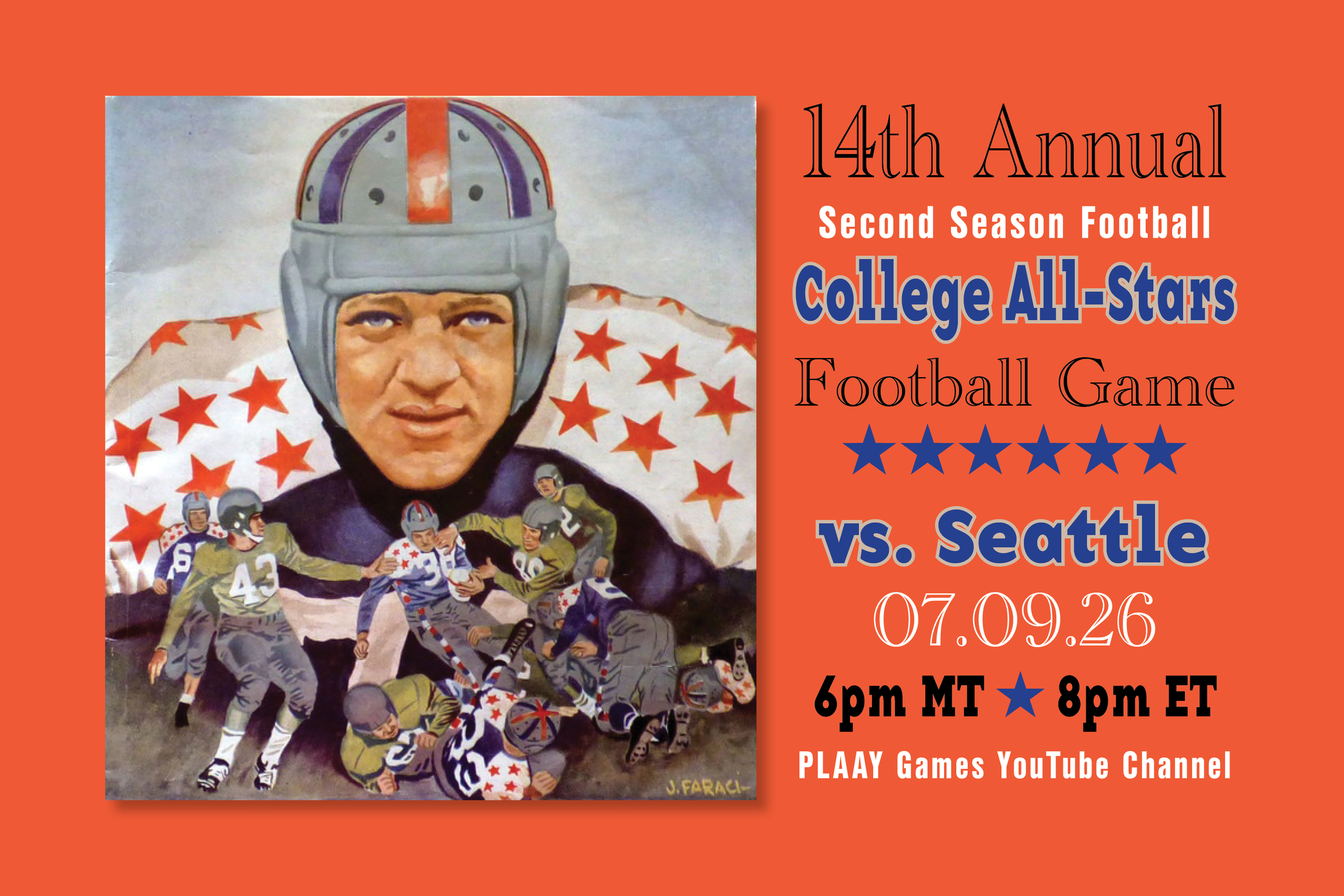 Second Season Football’s College All-Star Game