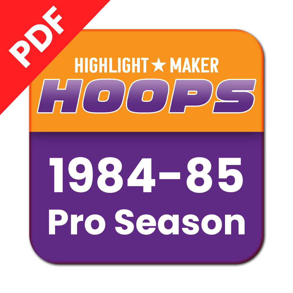 1984-85 Pro Basketball Season PDF